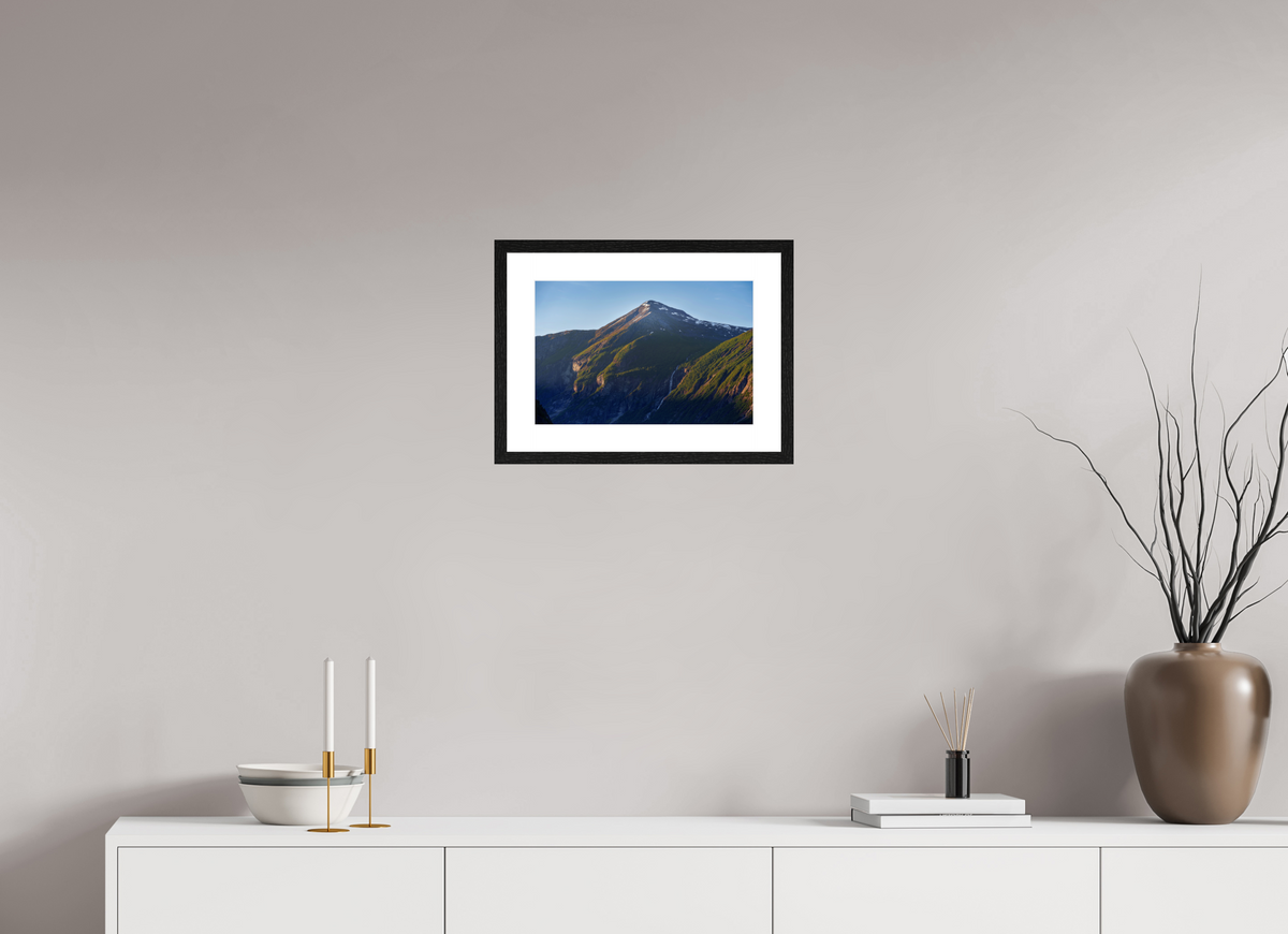 15 x 10″, Glossy Print (Framed) Norway2