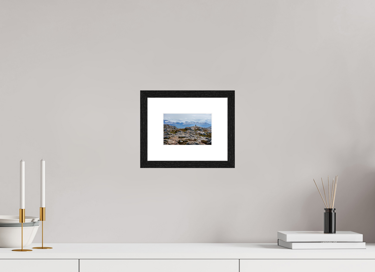 6 x 4″, Glossy Print (Framed) Norway7
