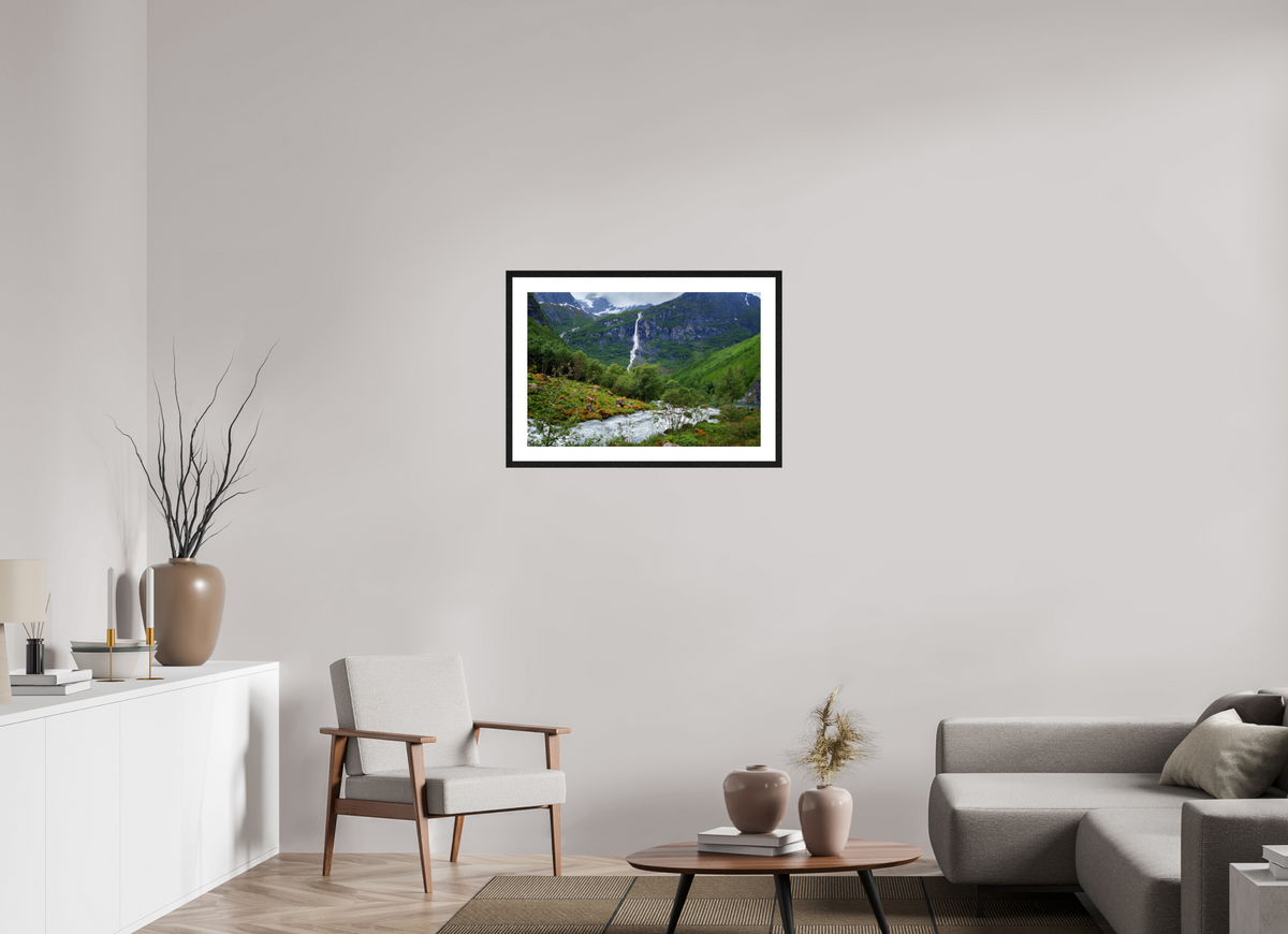 30 x 20″, Glossy Print (Framed) Norway8