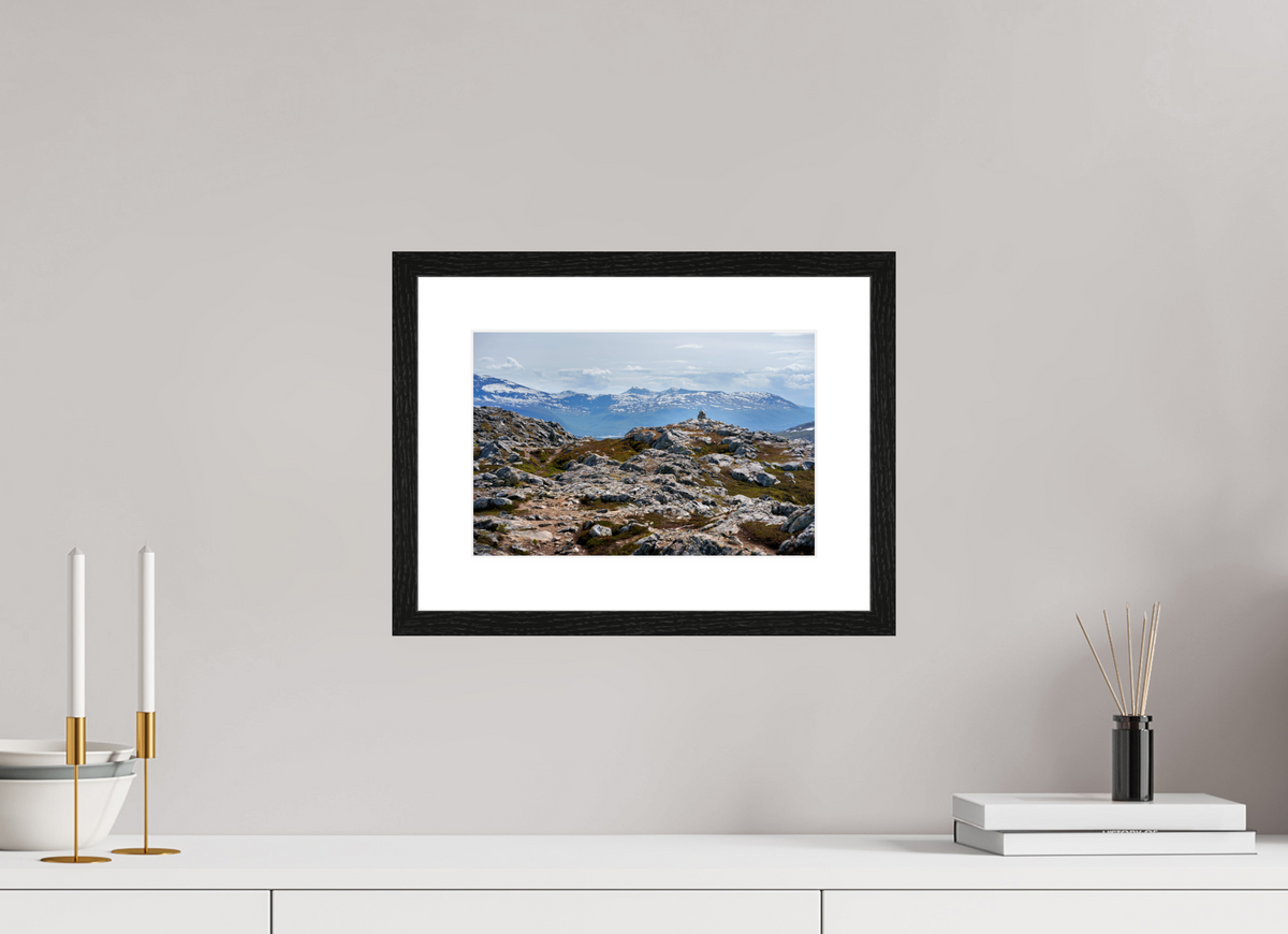12 x 8″, Glossy Print (Framed) Norway7