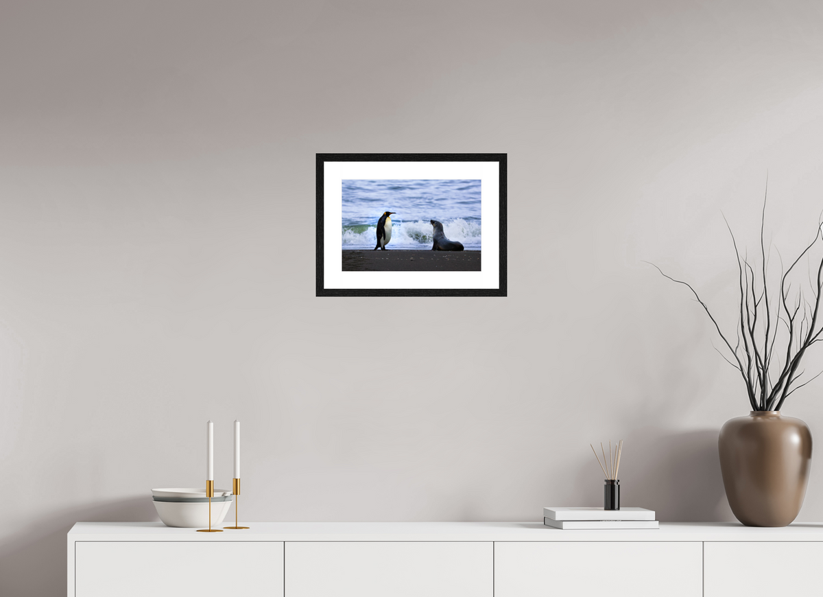 15 x 10″, Glossy Print (Framed) A16