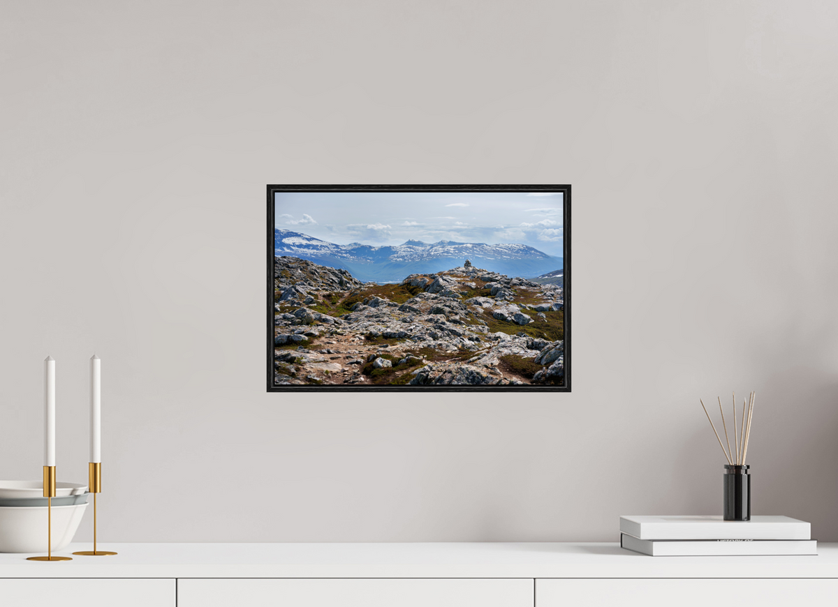 15 x 10″, Acrylic under Glass (Framed) Norway7