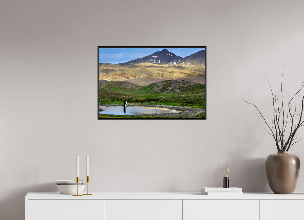 30 x 20″, Acrylic under Glass (Framed) A21