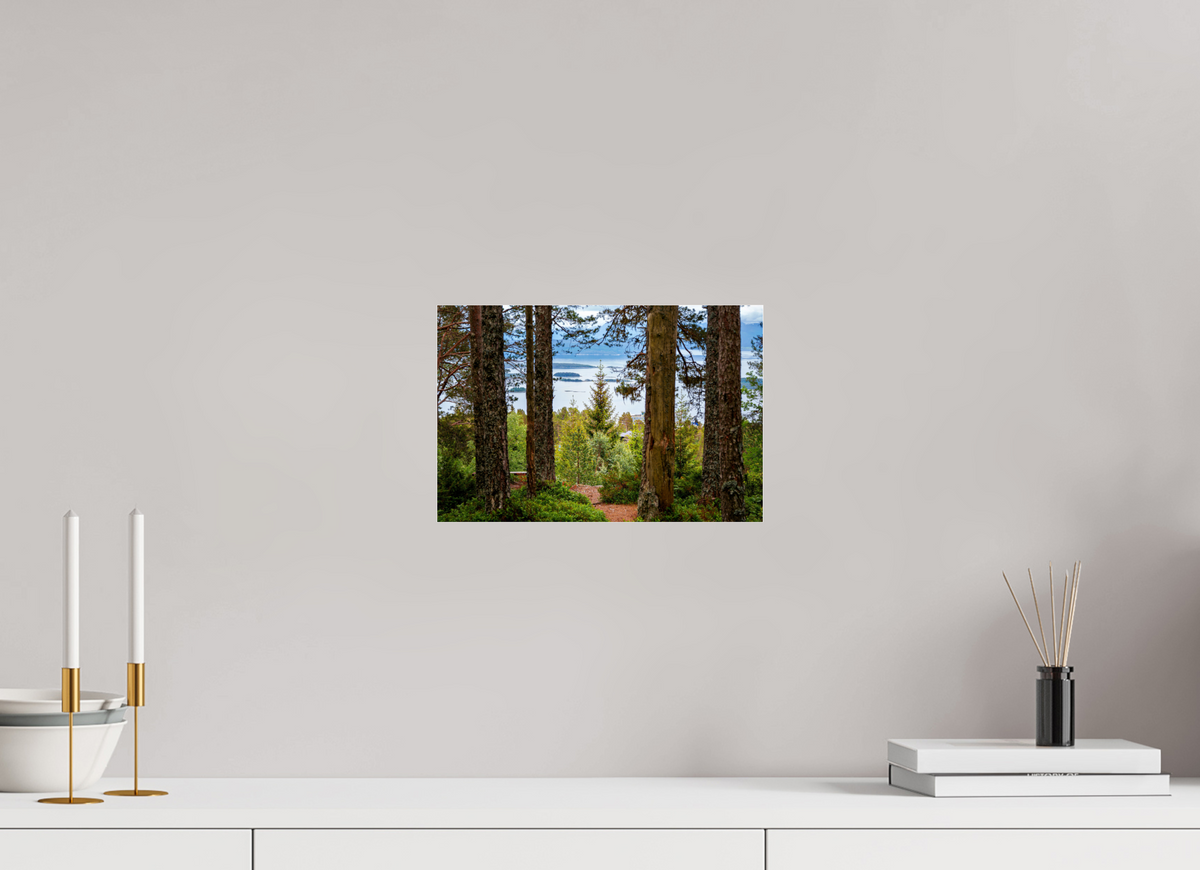 12 x 8″, Acrylic under Glass (Unframed) Norway5