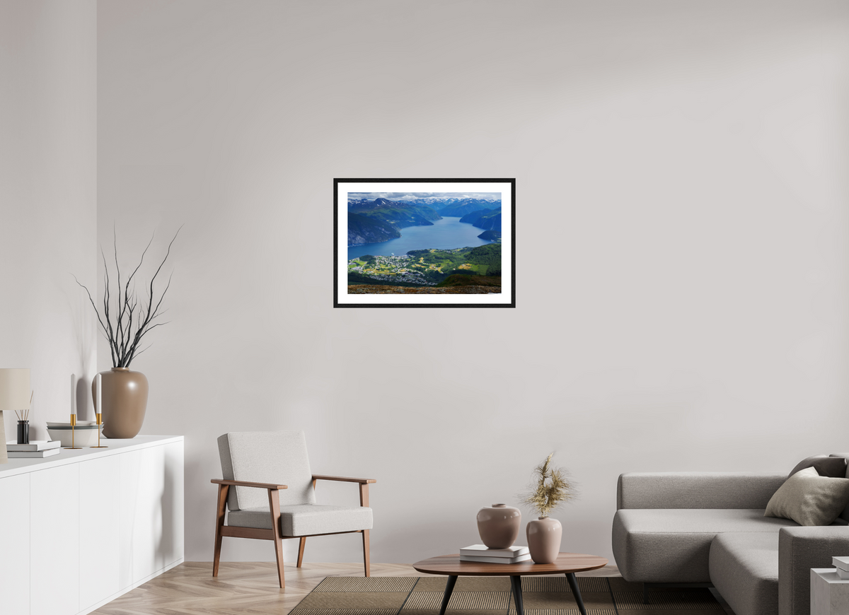 30 x 20″, Glossy Print (Framed) Norway4