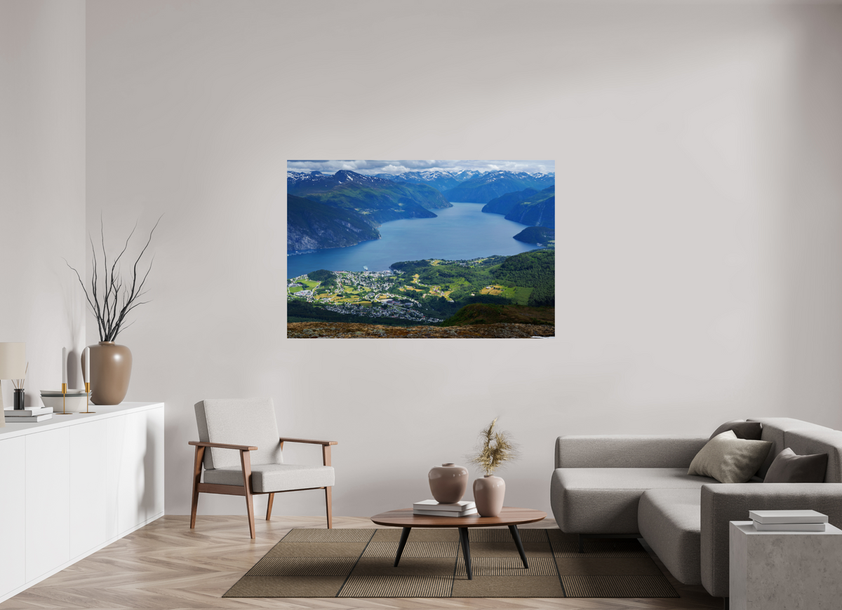66 x 44″, Glossy Print (Unframed) Norway4