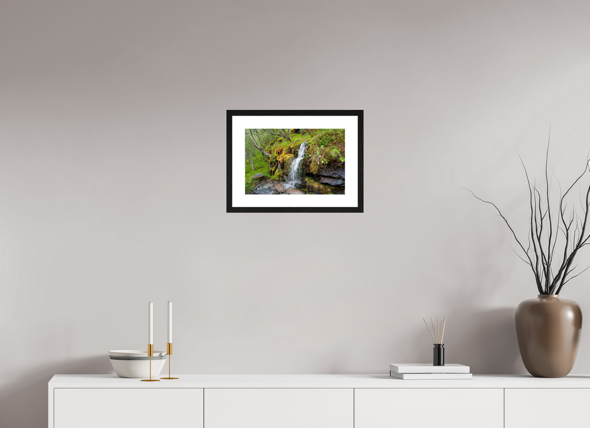 15 x 10″, Glossy Print (Framed) Norway12