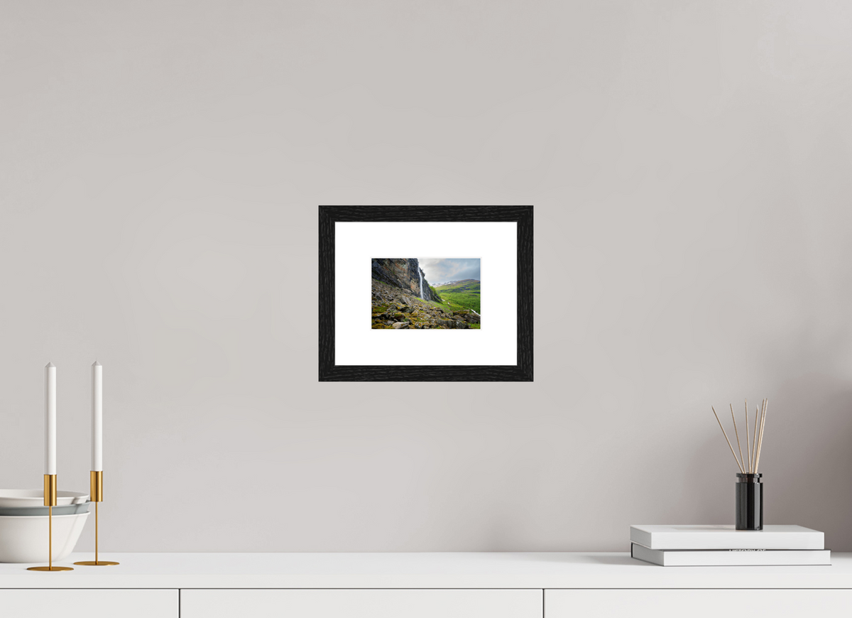 6 x 4″, Glossy Print (Framed) Norway11