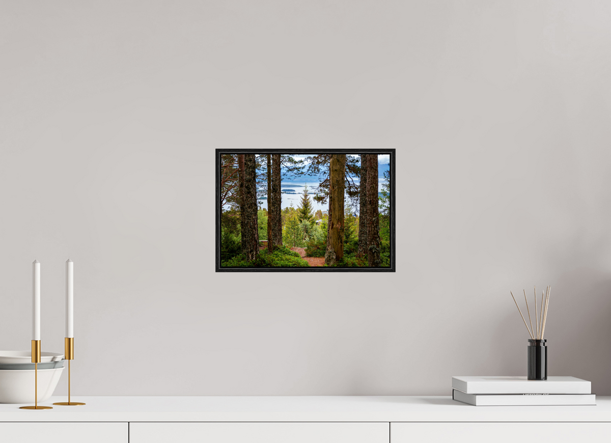 12 x 8″, Acrylic under Glass (Framed) Norway5