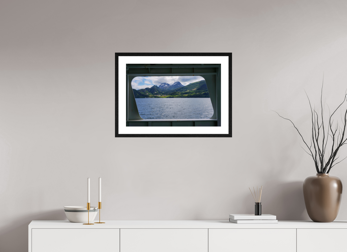 24 x 16″, Glossy Print (Framed) Norway3