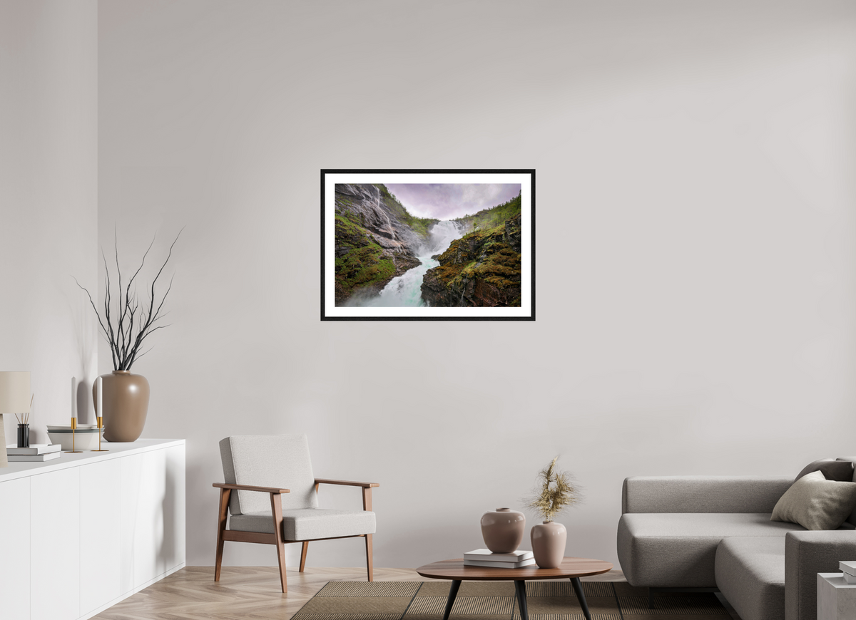 36 x 24″, Glossy Print (Framed) Norway17