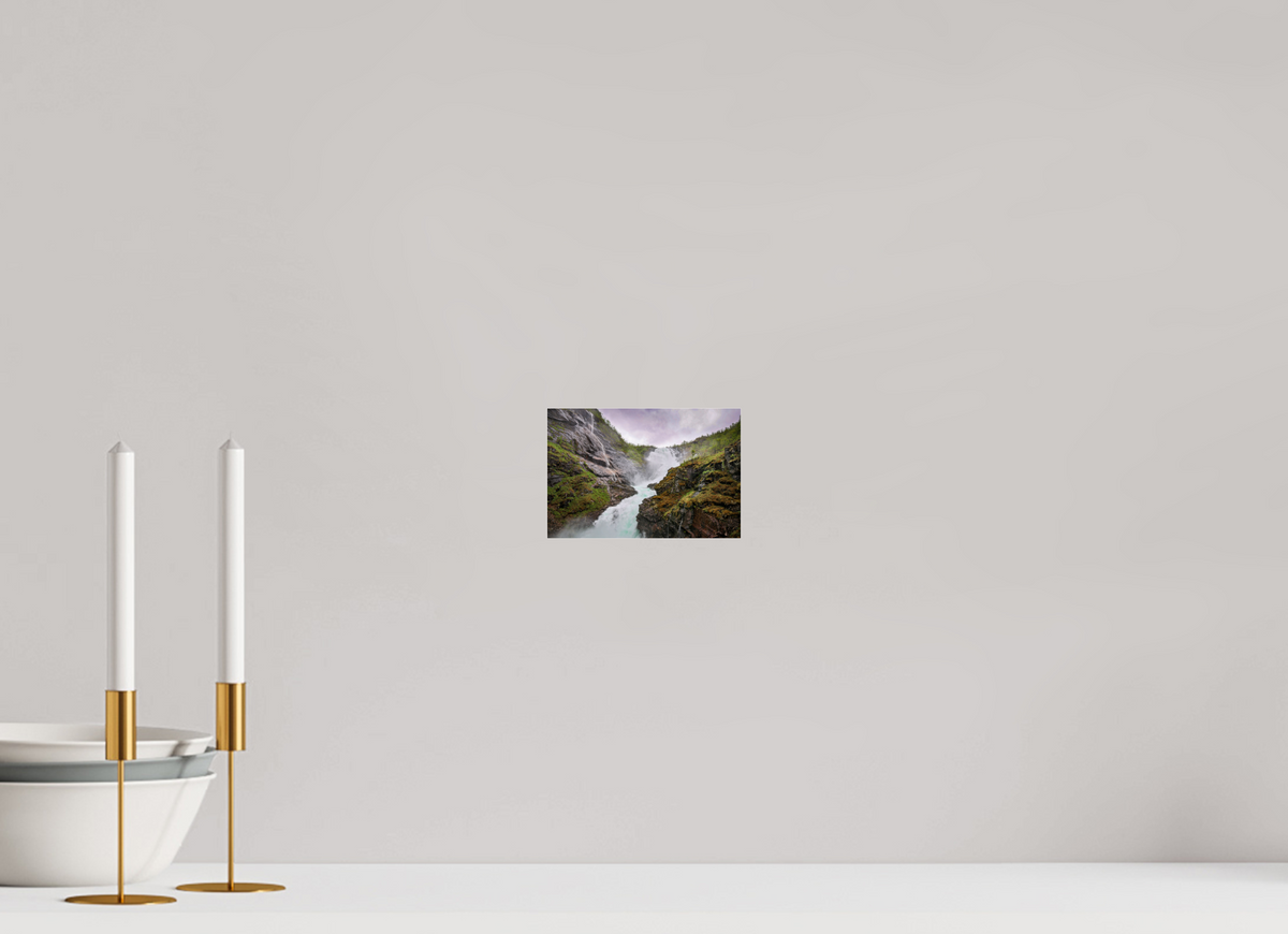 6 x 4″, Acrylic under Glass (Unframed) Norway17