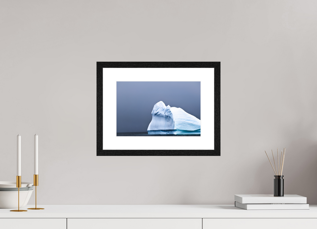 12 x 8″, Glossy Print (Framed) A8