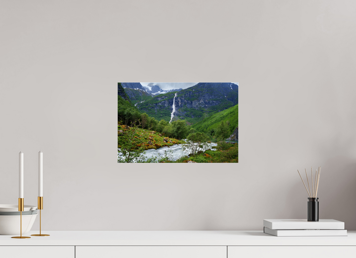 15 x 10″, Acrylic under Glass (Unframed) Norway8
