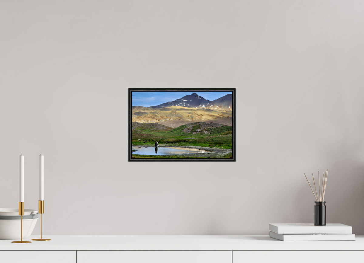 12 x 8″, Acrylic under Glass (Framed) A21