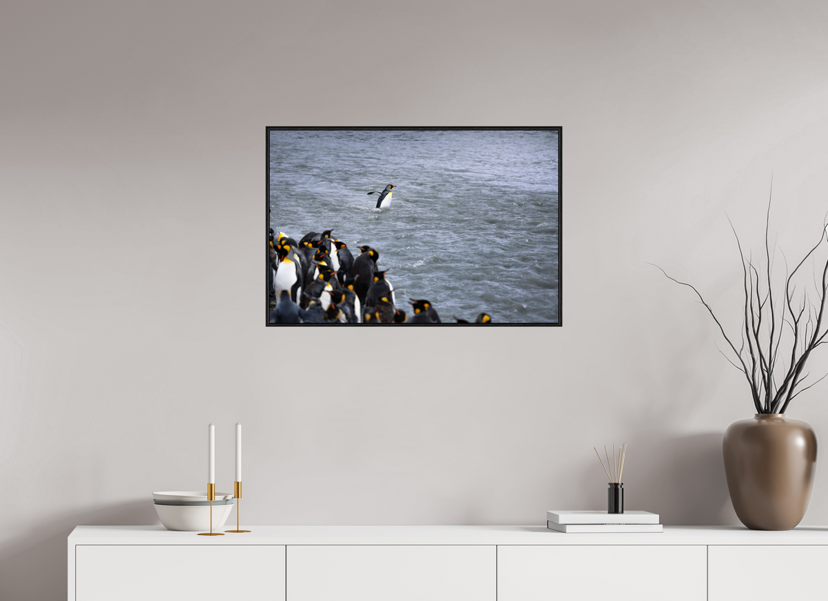 30 x 20″, Acrylic under Glass (Framed) A15