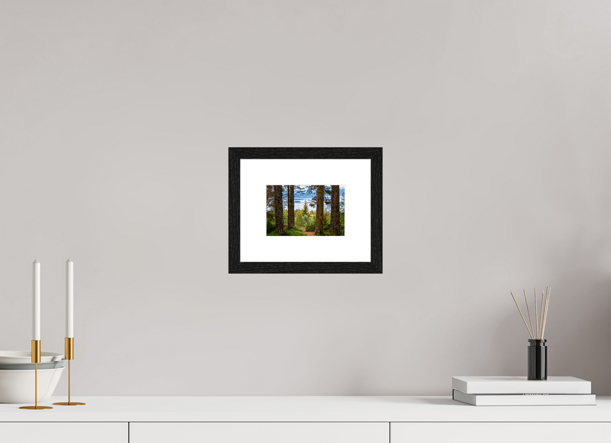 6 x 4″, Glossy Print (Framed) Norway5