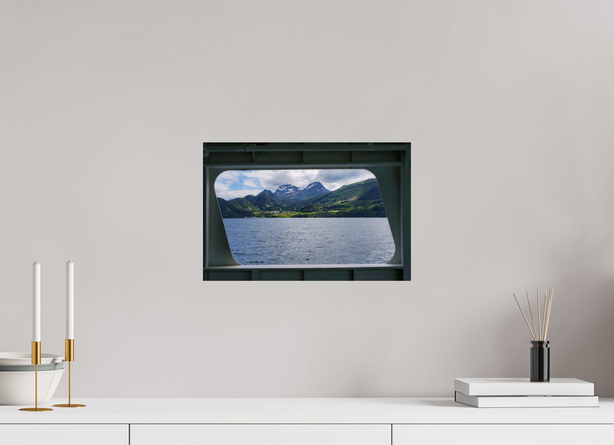 15 x 10″, Acrylic under Glass (Unframed) Norway3