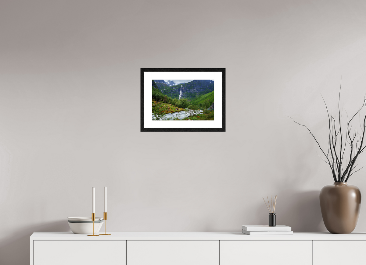 15 x 10″, Glossy Print (Framed) Norway8